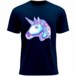 Neon Unicorn Glow  T-Shirt