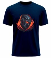 Flaming Cyber Warrior Tee - Image 11