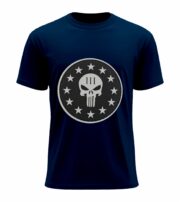 Skull Star Emblem Military Tee
