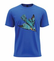 Vintage Blue Bird Graphic Tee - Image 4