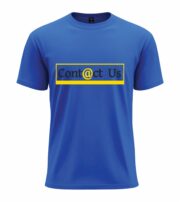 Contact Us Typography Graphic Tee - Image 7