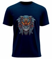 Alien Tech Demon Mask Tee - Image 5