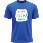 Yesterday Now Tomorrow Typography Tee
