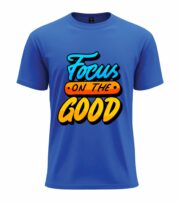 Focus on the Good Motivational Graphic T-Shirt - Image 4