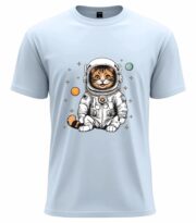Space Cat Astronaut Tee - Image 5