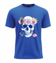 Floral Skull Art  T-Shirt - Image 4