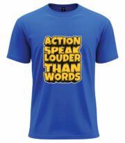 Action Speaks Louder Tee - Image 5
