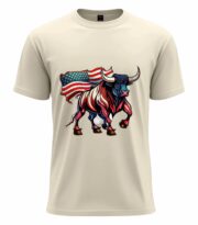 Patriotic Bull Power Tee 🇺🇸
