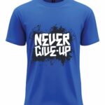 Never Give Up Graffiti Tee