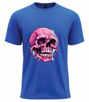 Neon Drip Skull Tee - Image 5