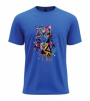 Neon Tiger Geometric Art Tee - Image 5
