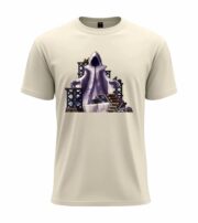 Mystic Hooded Guardian Graphic Tee - Image 6