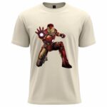 Armored Hero Action Graphic Tee