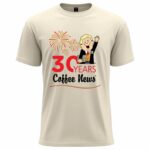 30 Years Coffee News Celebration T-Shirt