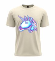 Neon Unicorn Glow  T-Shirt - Image 5
