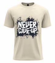 Never Give Up Graffiti Tee - Image 5
