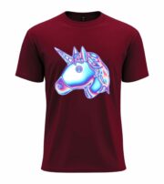 Neon Unicorn Glow  T-Shirt - Image 6