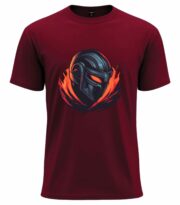 Flaming Cyber Warrior Tee