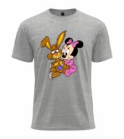 Cute Bunny & Mouse Cartoon Friendship Tee - Image 8