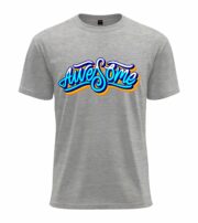 Awesome Typography T-Shirt - Image 7