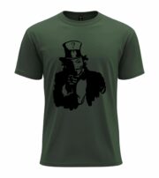 Mysterious Mask Figure  T-Shirt - Image 7