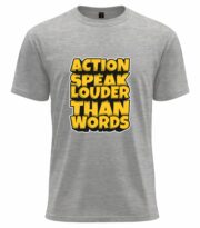 Action Speaks Louder Tee - Image 8