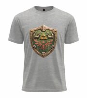 Fantasy Shield Crest Graphic Tee - Image 7