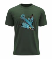Vintage Blue Bird Graphic Tee - Image 8