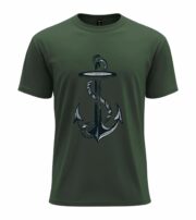 Vintage Anchor Nautical T-Shirt - Image 8