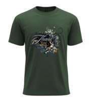 Thank You Artistic Typography T-Shirt - Image 8