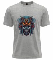Alien Tech Demon Mask Tee - Image 8