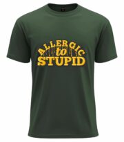 Allergic to Stupid Tee - Image 9
