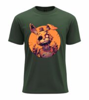 Creepy Animatronic Bunny Horror Tee - Image 8