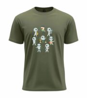 Alien Band Music  Tee - Image 5