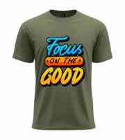 Focus on the Good Motivational Graphic T-Shirt - Image 9