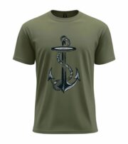 Vintage Anchor Nautical T-Shirt - Image 9
