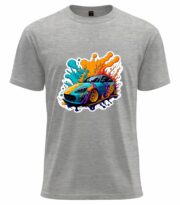 Color Splash Sports Car Tee - Image 12
