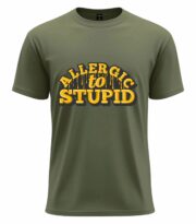 Allergic to Stupid Tee - Image 10