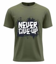 Never Give Up Graffiti Tee - Image 9