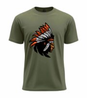 Feather Headdress Profile  Tee - Image 9