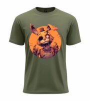 Creepy Animatronic Bunny Horror Tee - Image 7