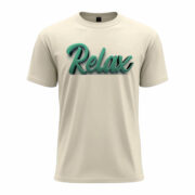 Relax Minimal Script Tee - Image 4