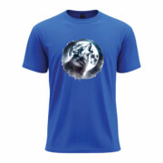 Moonlit Wolf Art Tee - Image 2