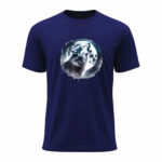 Moonlit Wolf Art Tee