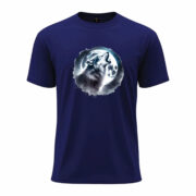 Moonlit Wolf Art Tee