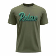 Relax Minimal Script Tee - Image 5