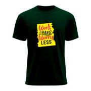 Work Hard Worry Less Tee - Image 6