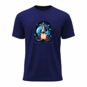 Space Rocket Launch Tee - Image 6