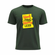Work Hard Worry Less Tee - Image 7