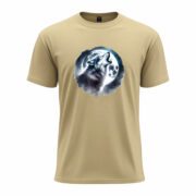 Moonlit Wolf Art Tee - Image 5